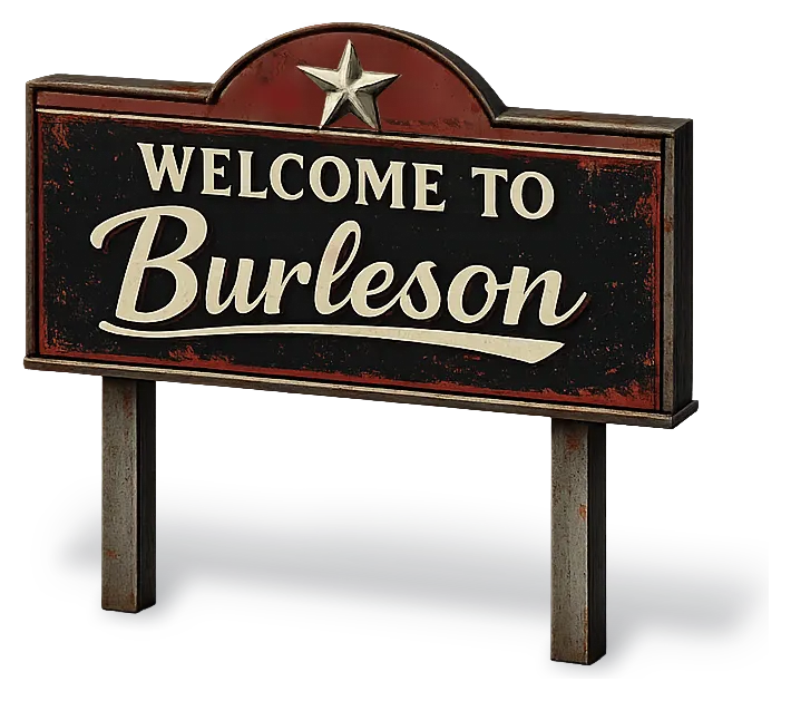 Welcome to Burleson, TX — DFW Well Service serves Burleson and Johnson County