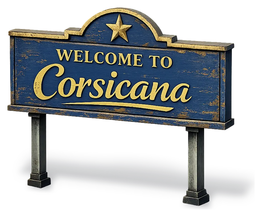 Welcome to Corsicana, TX — DFW Well Service serves Corsicana and Navarro County