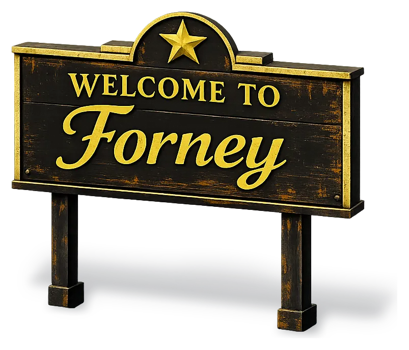 Welcome to Forney, TX — DFW Well Service serves Forney and Kaufman County