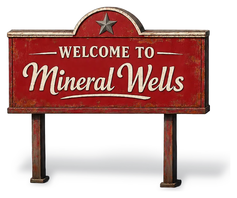 Welcome to Mineral Wells, TX — DFW Well Service serves Mineral Wells and Palo Pinto County