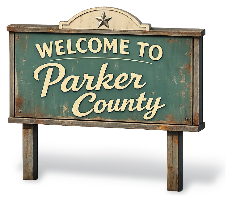 Welcome to Parker County, Texas — DFW Well Service provides water well drilling and pump repair across Parker County