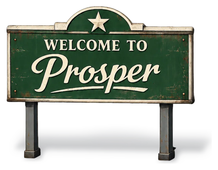Welcome to Prosper, TX — DFW Well Service serves Prosper and Collin County