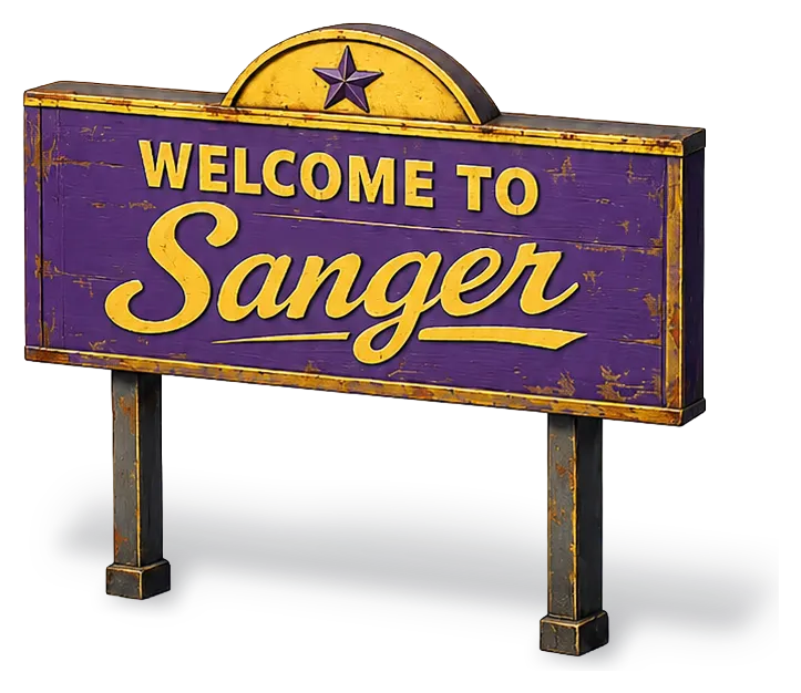 Welcome to Sanger, TX — DFW Well Service serves Sanger and Denton County