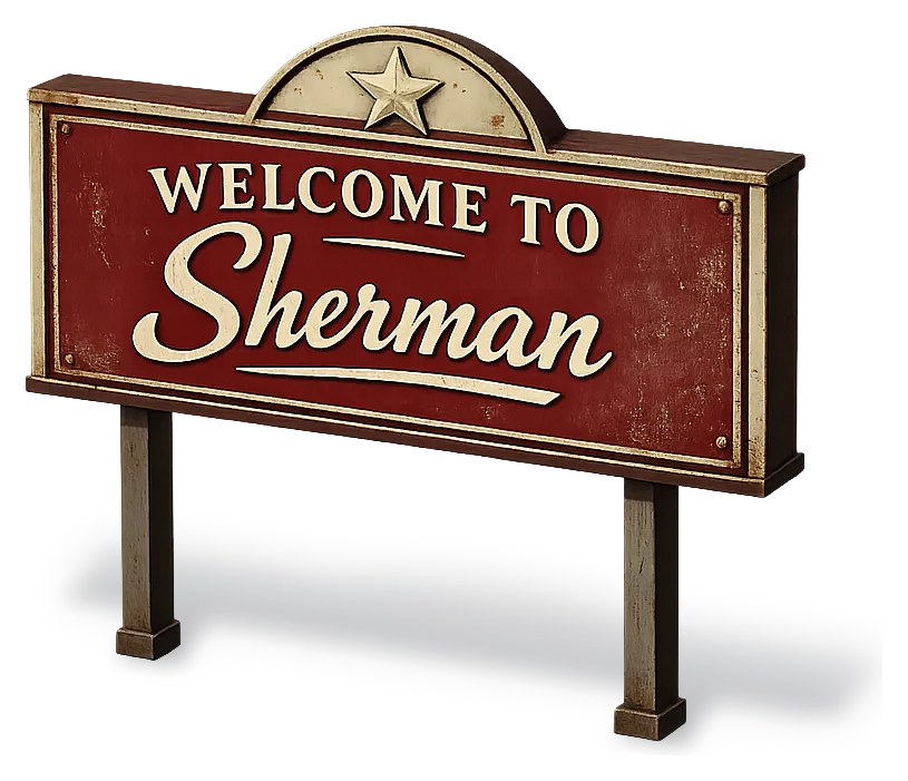 Welcome to Sherman, TX — DFW Well Service serves Sherman and Grayson County